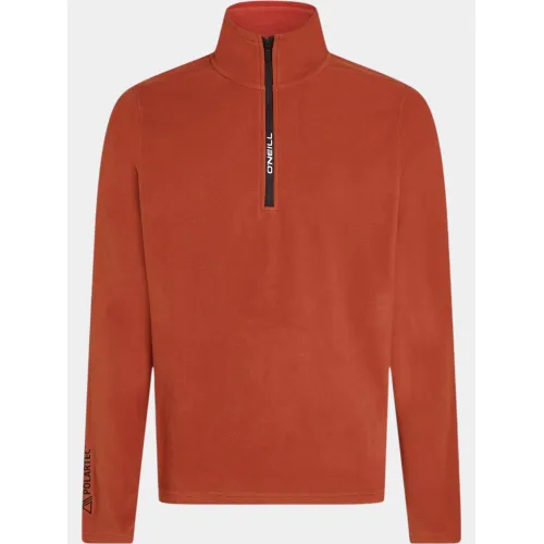 O'Neill FWC Cruz Jack s Polartec HZ Fleece Férfi Polár, Softshell, Középréteg 12532-Bonfire