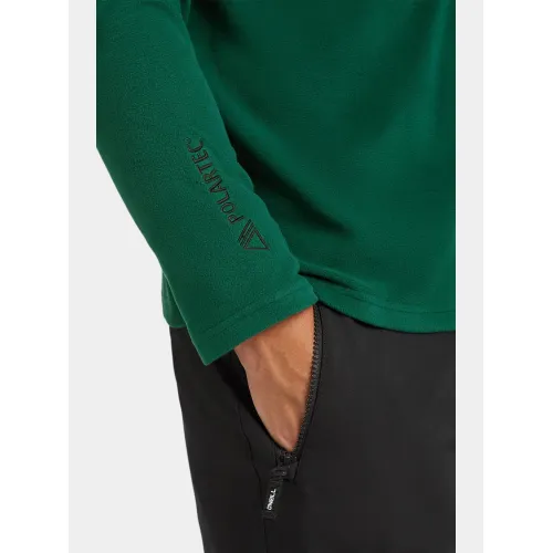 O'Neill FWC Cruz Jack s Polartec HZ Fleece Férfi Polár, Softshell, Középréteg 16056-Emerald Envy