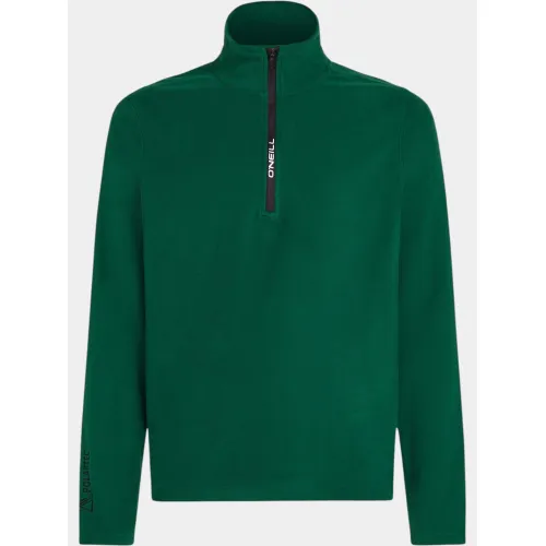 O'Neill FWC Cruz Jack s Polartec HZ Fleece Férfi Polár, Softshell, Középréteg 16056-Emerald Envy