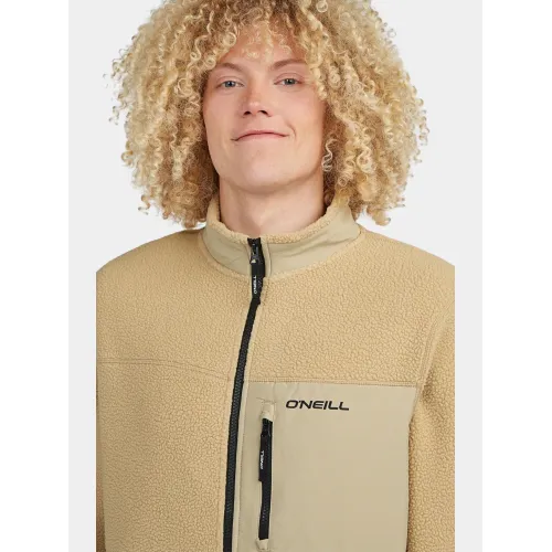 O'Neill O Neill Must-Have High Pile Fz Fleece Férfi Polár, Softshell, Középréteg 17527-Olive Blush