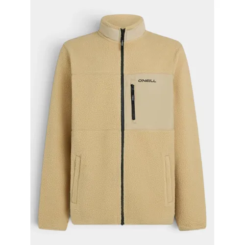 O'Neill O Neill Must-Have High Pile Fz Fleece Férfi Polár, Softshell, Középréteg 17527-Olive Blush