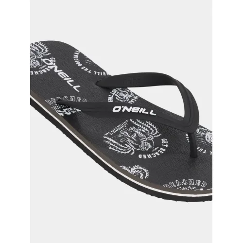 O'Neill Profile Graphic Sandals O'Neill Profile Graphic Sandals Férfi Papucs 39115-Black Mystical