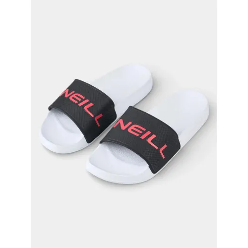 O'Neill O Neill Logo Slides Cipő Papucs 49010-Black Out Colour Block