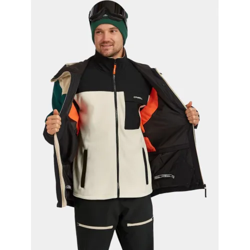 O'Neill FWC Peak Fire Snow Jacket Férfi Síkabát 47525-Macaron Colour Block
