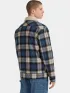 O'Neill O riginals Fleece Lined Jacket Férfi Utcai Kabát 35199-Mozart Blue Check