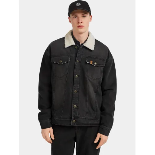 O'Neill O riginals Denim Jacket Férfi Utcai Kabát 19010-Black Out