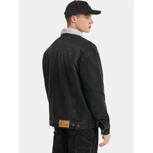 O'Neill O riginals Denim Jacket Férfi Utcai Kabát 19010-Black Out