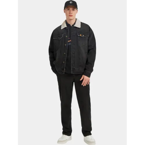 O'Neill O riginals Denim Jacket Férfi Utcai Kabát 19010-Black Out