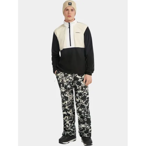 O'Neill FWC Cruz Snow Pants Férfi Sínadrág, Snowboard nadrág 39129-Black/Beige Quarry
