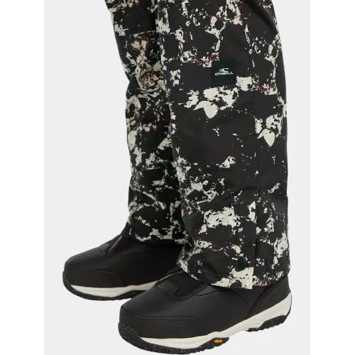 O'Neill FWC Cruz Snow Pants Férfi Sínadrág, Snowboard nadrág 39129-Black/Beige Quarry