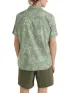 O'Neill Mix & Match Floral Shirt Férfi Ing 36054-Green Tonal Tropicana