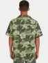 O'Neill O Neill Print Shirt Férfi Ing 36078-Green Dusty Flower