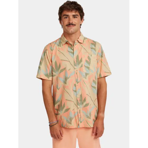O'Neill O Neill Print Shirt Férfi Ing 32544-Orange Tropicana Big