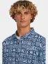 O'Neill O Neill Print Shirt Férfi Ing 35215-Dark Blue Bricks