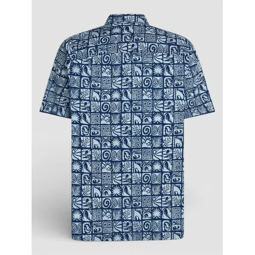 O'Neill O Neill Print Shirt Férfi Ing 35215-Dark Blue Bricks
