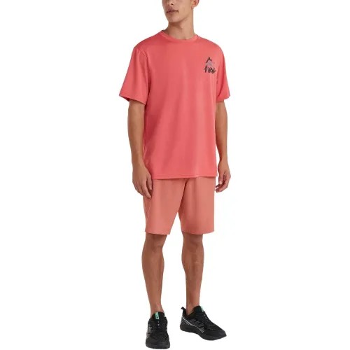 O'Neill O Neill Hybrid Chino Shorts Férfi Rövidnadrág 13024-Red Orcher