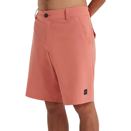 O'Neill O Neill Hybrid Chino Shorts Férfi Rövidnadrág 13024-Red Orcher