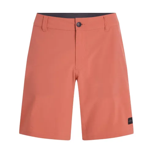 O'Neill O Neill Hybrid Chino Shorts Férfi Rövidnadrág 13024-Red Orcher