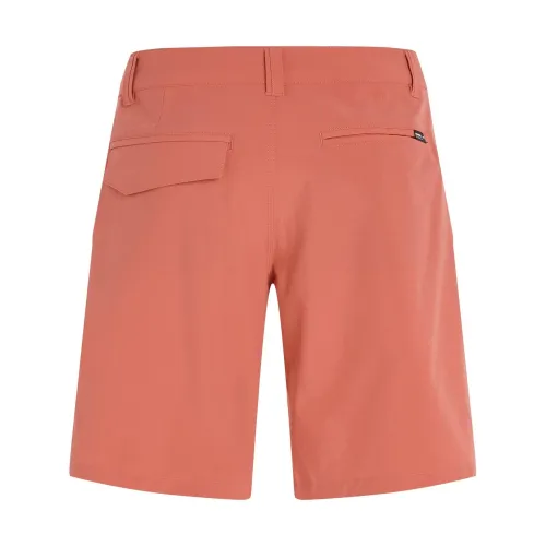 O'Neill O Neill Hybrid Chino Shorts Férfi Rövidnadrág 13024-Red Orcher