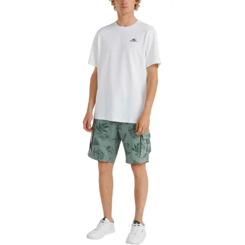 O'Neill Essentials Cargo Shorts Férfi Rövidnadrág 36058-Green Vintage Surfer