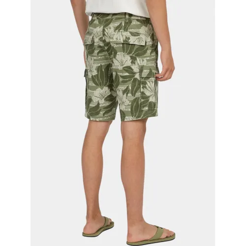 O'Neill Essentials Cargo Shorts Férfi Rövidnadrág 36090-Green Tonal Dusty Flower