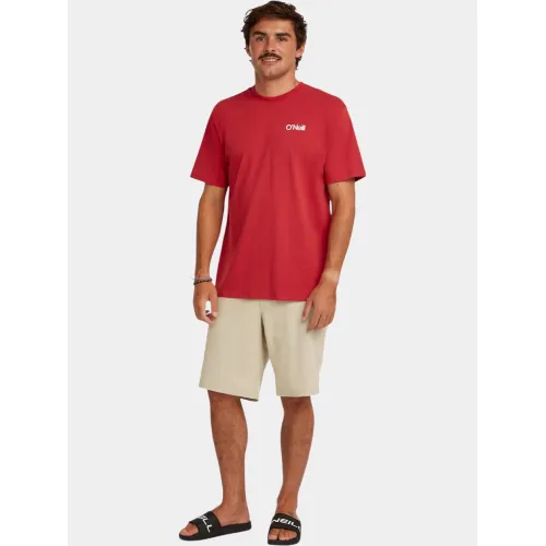 O'Neill O’Neill Hybrid 19” Melange Shorts Férfi Rövidnadrág 17526-Cocoa Sand