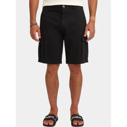 O'Neill O Neill Essentials Cargo Shorts Férfi Rövidnadrág 19010-Black Out