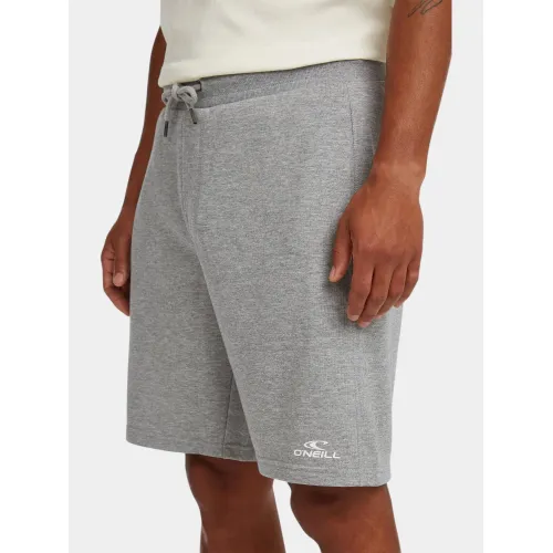 O'Neill O Neill Small Logo Sweatshorts Férfi Rövidnadrág 18013-Silver Melee