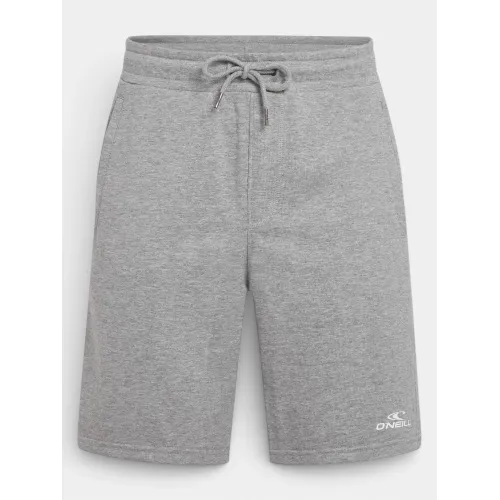 O'Neill O Neill Small Logo Sweatshorts Férfi Rövidnadrág 18013-Silver Melee