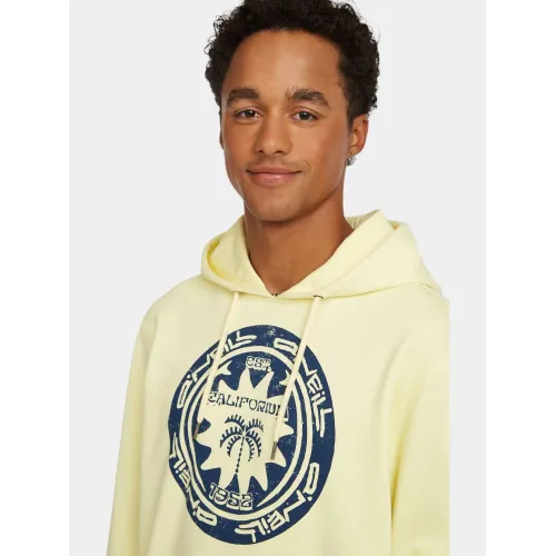 O'Neill O Neill Musthave Graphic Hoodie Férfi Pulóver 12030-Rainforest Dew