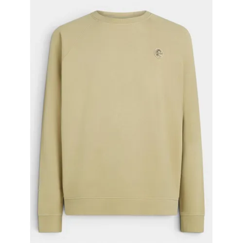 O'Neill O Riginals Badge Crew Férfi Pulóver 17527-Olive Blush
