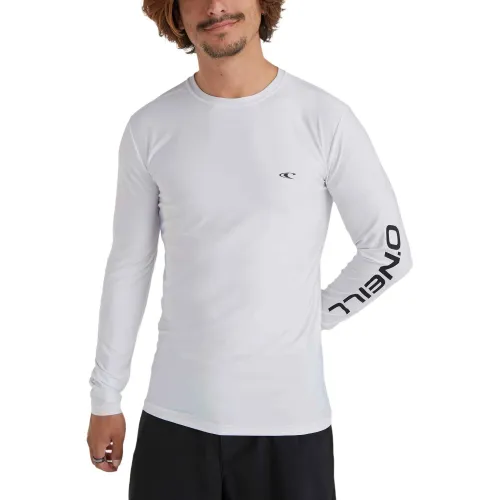 O'Neill Essentials L/Slv Skins O'Neill Essentials L/Slv Skins Férfi Lycra 11010-Snow White