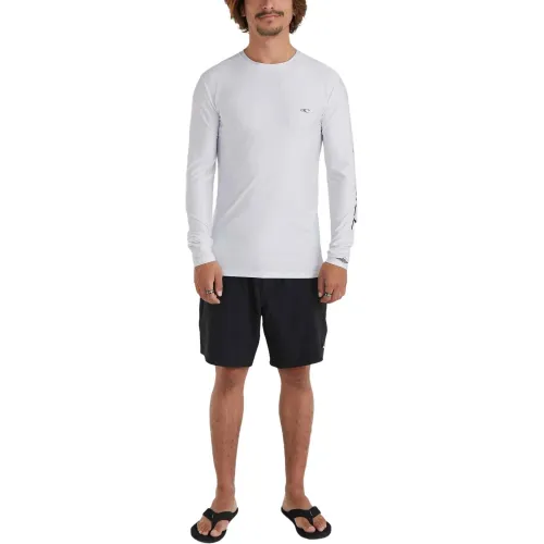 O'Neill Essentials L/Slv Skins O'Neill Essentials L/Slv Skins Férfi Lycra 11010-Snow White