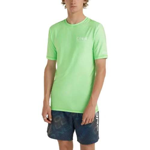O'Neill Essentials Cali S/Slv Skins O'Neill Essentials Cali S/Slv Skins Férfi Lycra 16043-Neon Green