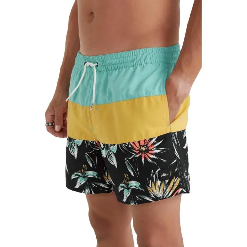O'Neill Mix & Match Cali Block 15   Swim Shorts Férfi Beachshort 12022-Golden Haze