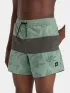 O'Neill Mix & Match Cali Block 15   Swim Shorts Férfi Beachshort 36058-Green Vintage Surfer