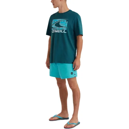 O'Neill Jack O Neill Vert Retro 14   Swim Shorts Férfi Beachshort 15058-Neon Blue