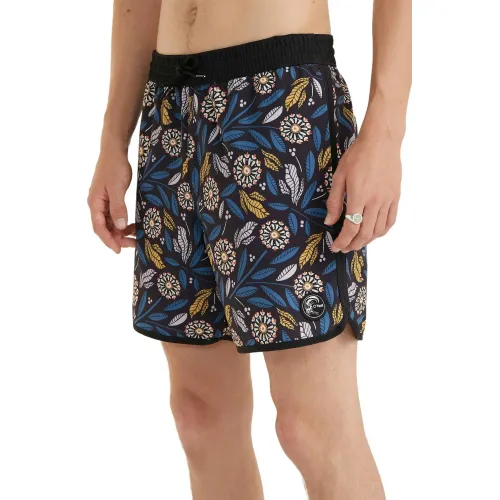 O'Neill Og Scallop 16  Swim Shorts Férfi Beachshort 39100-Leaves
