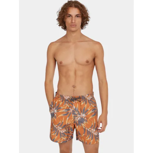O'Neill O Neill Cali Floral 16 Swimshorts O'Neill O Neill Cali Floral 16 Swimshorts Férfi Beachshort 32532-Orange Dipped Leaves