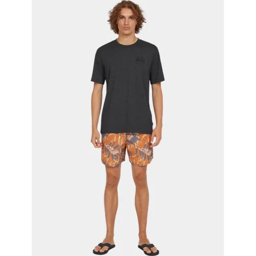 O'Neill O Neill Cali Floral 16 Swimshorts O'Neill O Neill Cali Floral 16 Swimshorts Férfi Beachshort 32532-Orange Dipped Leaves