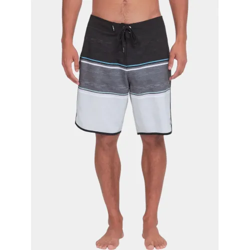 O'Neill Lennox Scallop 19  Boardshorts Férfi Beachshort 49010-Black Out Colour Block