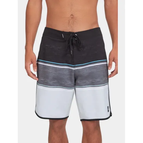 O'Neill Lennox Scallop 19  Boardshorts Férfi Beachshort 49010-Black Out Colour Block