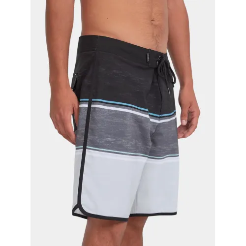 O'Neill Lennox Scallop 19  Boardshorts Férfi Beachshort 49010-Black Out Colour Block