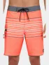 O'Neill Hyperfreak Heat Stripe Scallop 18  Boardshorts Férfi Beachshort 32541-Peach Echo Heat Stripe