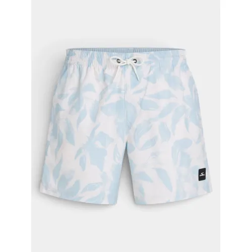 O'Neill O Neill Print 16   Swimshorts Férfi Beachshort 31052-White Spray Flower