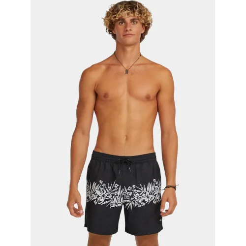 O'Neill O Neill Uni Flower 16  Swimshorts Férfi Beachshort 29037-Black Tropical Stripe