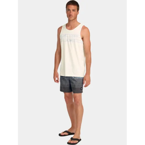 O'Neill O Neill Logo Stripe 16   Swimshorts Férfi Beachshort 29039-Black Out Heritage O Neill St