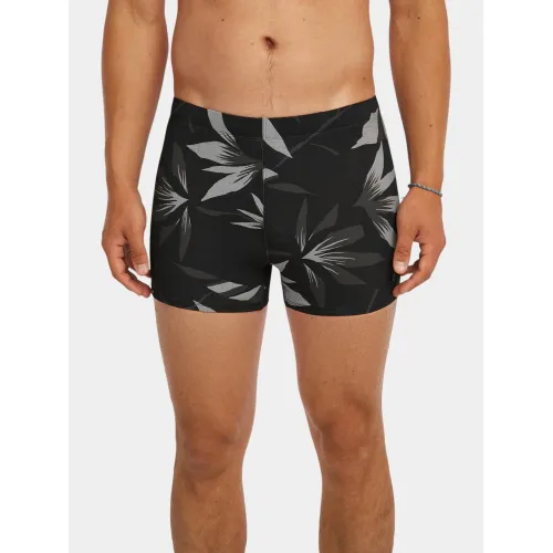 O'Neill O Neill Essential Aop Racer Férfi Beachshort 39153-Black Tropicana Small