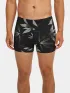 O'Neill O Neill Essential Aop Racer Férfi Beachshort 39153-Black Tropicana Small