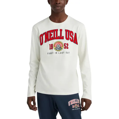 O'Neill State L/Slv T-Shirt O'Neill State L/Slv T-Shirt Férfi Hosszú ujjú póló 11010-Snow White